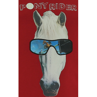 EKKIA EQUI-KIDS T-Shirt Pony Rider mit Hologramm rot 116