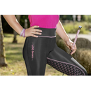 USG Reit-Tight Tina, Reitleggings schwarz/pink 128