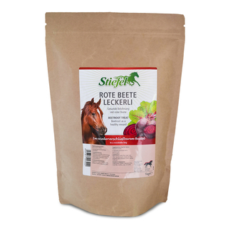 Stiefel Rote Beete Leckerli 1 kg Ergänzungsfuttermittel...