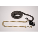 Equest Ultimo Führzügel rundgeflochten mit 75cm Kette...