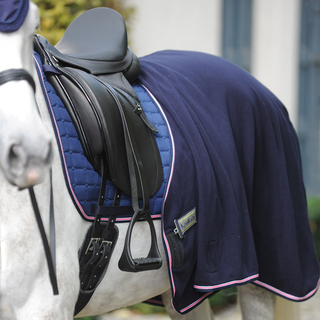 Kavalkade PRIMUS Fleece-Abschwitzdecke marine Gr. 165cm