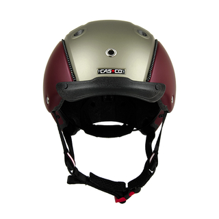 Casco Choice Turnier Reithelm dunkelrot-olive matt Gre 52-56