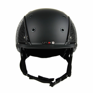 Casco Champ-3 Brush schwarz glanz