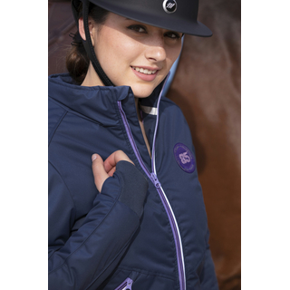 EKKIA EQUITHME Touva Bomberjacke Reitjacke Winter indigoblau