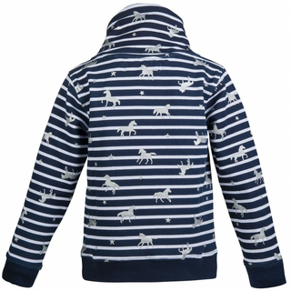 HKM Sweater Silver Horses Kinderpullover mit Pferdemotiv