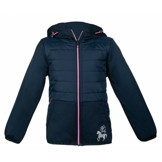 HKM Softshell Steppjacke Champ New Kids Kinderjacke Farbe dunkelblau 116/122