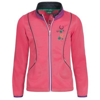 ELT Kinderfleecejacke Lucky Jule nachtblau Gr.116-122