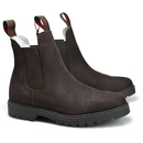 Hoboshoes KNGI Leder-Reitstiefelette darkbrown splt...