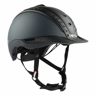 Casco Mistrall 2 Edition grau-schwarz Struktur Reithelm M/L 58-60cm