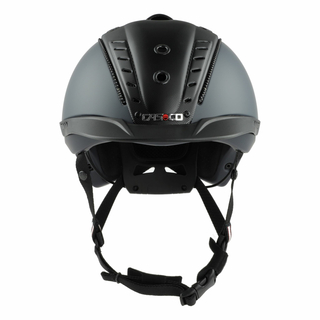 Casco Mistrall 2 Edition grau-schwarz Struktur Reithelm M/L 58-60cm