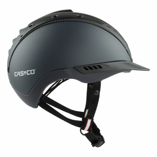 Casco Mistrall 2 Edition grau-schwarz Struktur Reithelm M/L 58-60cm