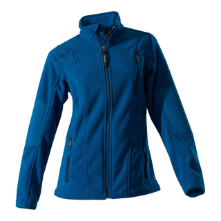 Owney Damen Doubleface Fleecejacke Juneau Farbe petrol...