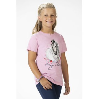 HKM T-Shirt Horse Spirit KurzarmT-Shirt mit Motiv Farbe rosa