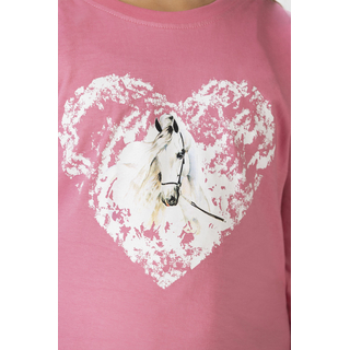 HKM T-Shirt Horse Spirit LangarmT-Shirt mit Motiv Farbe rosa